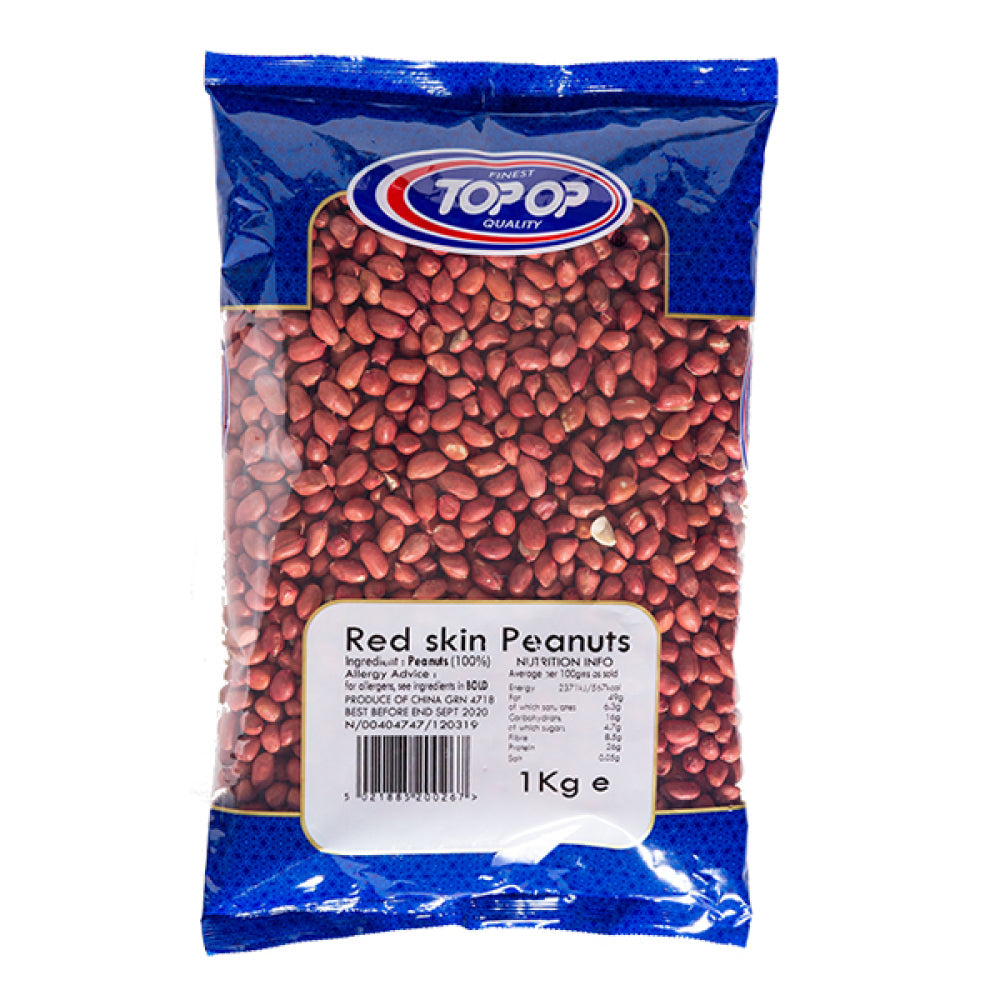 Top Op Peanuts Red Skin (Raw Peanuts) – Food Bazaar