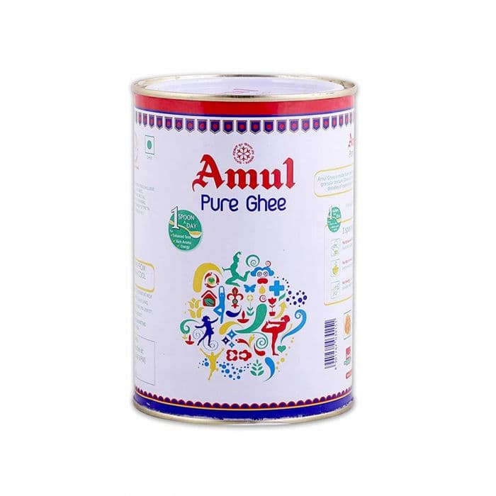 Amul Pure Ghee 1kg – Premium Quality Clarified Butter – Food Bazaar