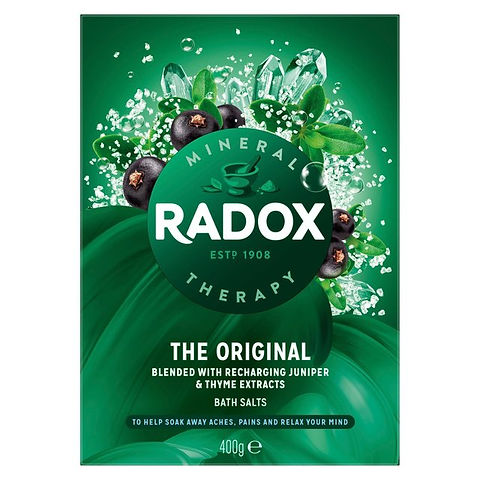 Radox Original Bath Salt Blend With Juniper & Thyme 400g – Food Bazaar