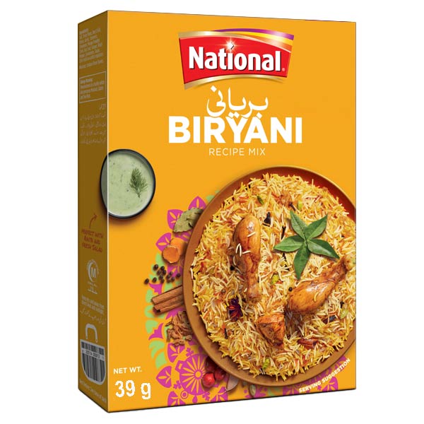 National Chicken Biryani 39g – Food Bazaar