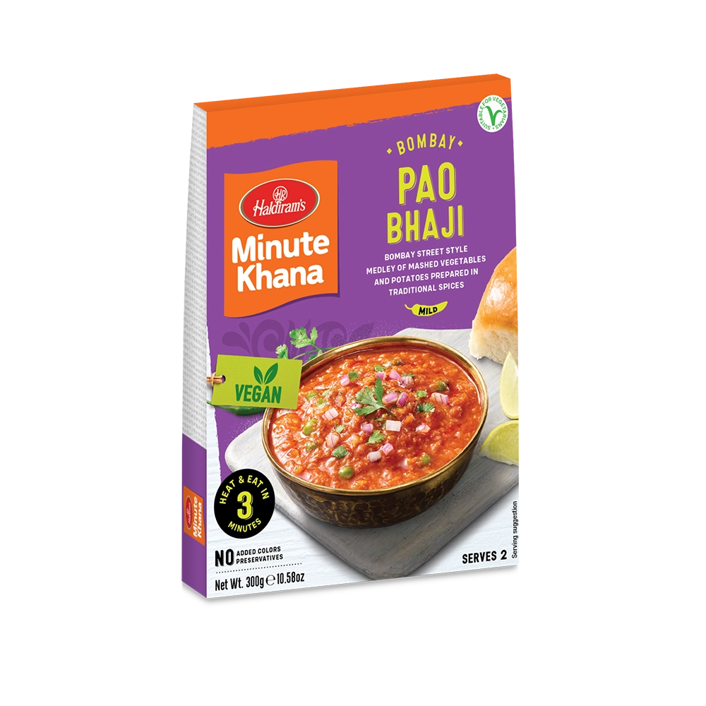 Haldiram’s Pav Bhaji 300g | Authentic Mumbai-Style Spiced Vegetable Curry







