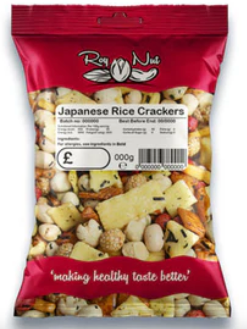 Roy Nut Japanese Rice Cracker 140g – Food Bazaar
