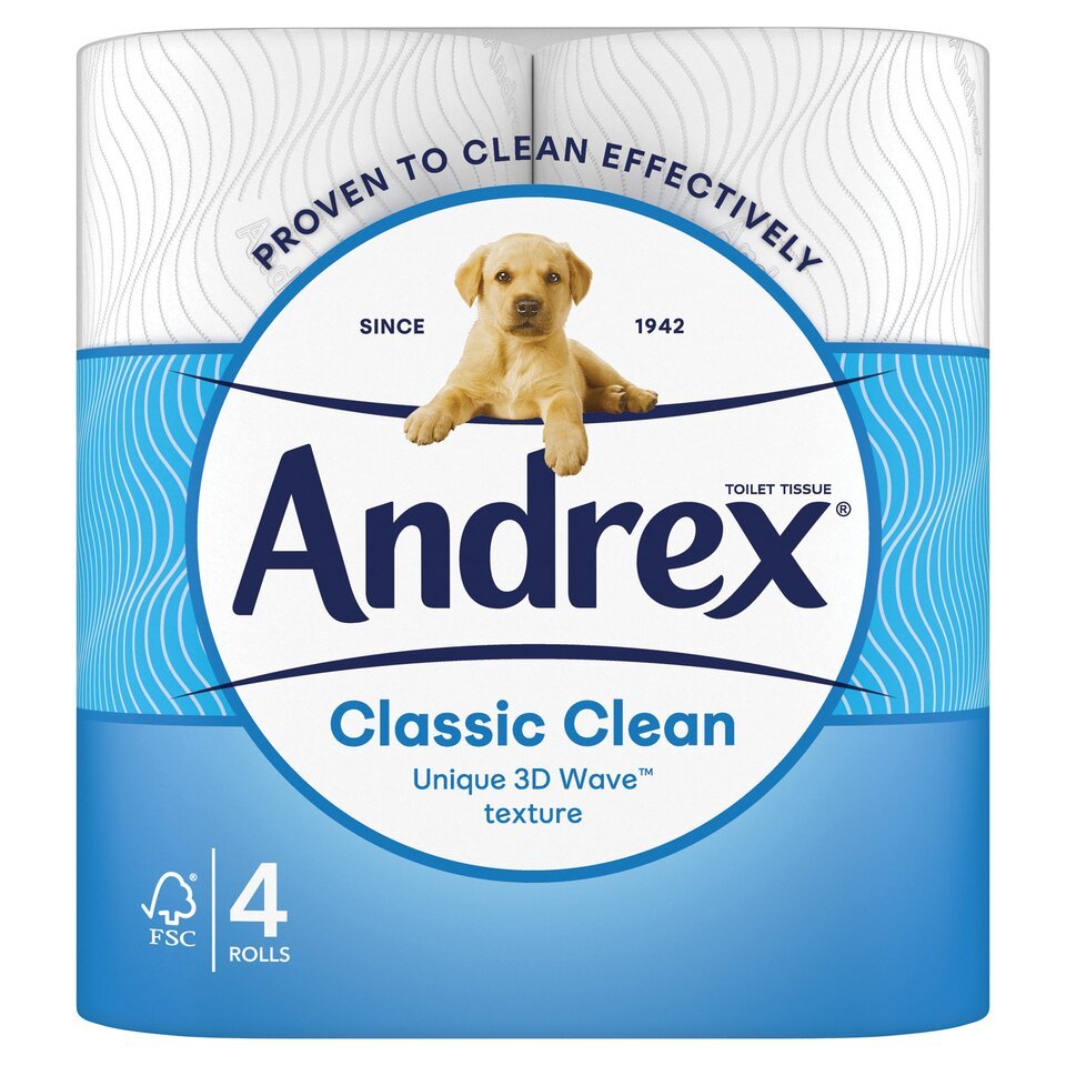 Andrex Classic Clean Toilet TissueAndrexFood Bazaar