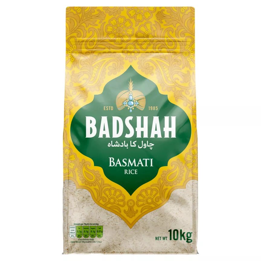 BADSHAH Basmati Rice 10kgBADSHAHFood Bazaar