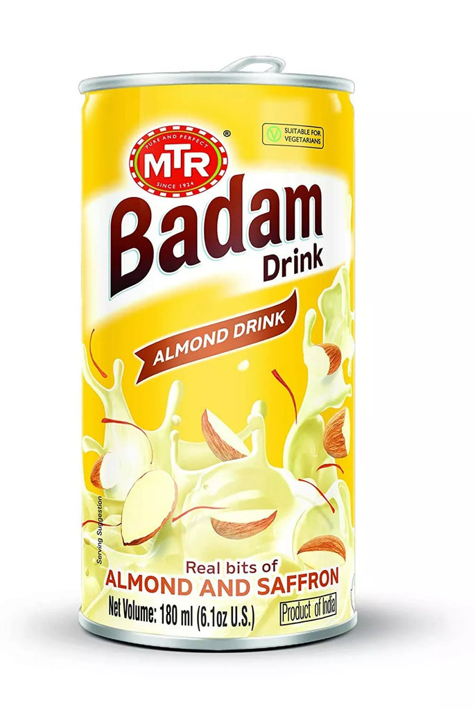 MTR Almond Badam Milk 185ml – Healthy Nut Drink , amul almond milk